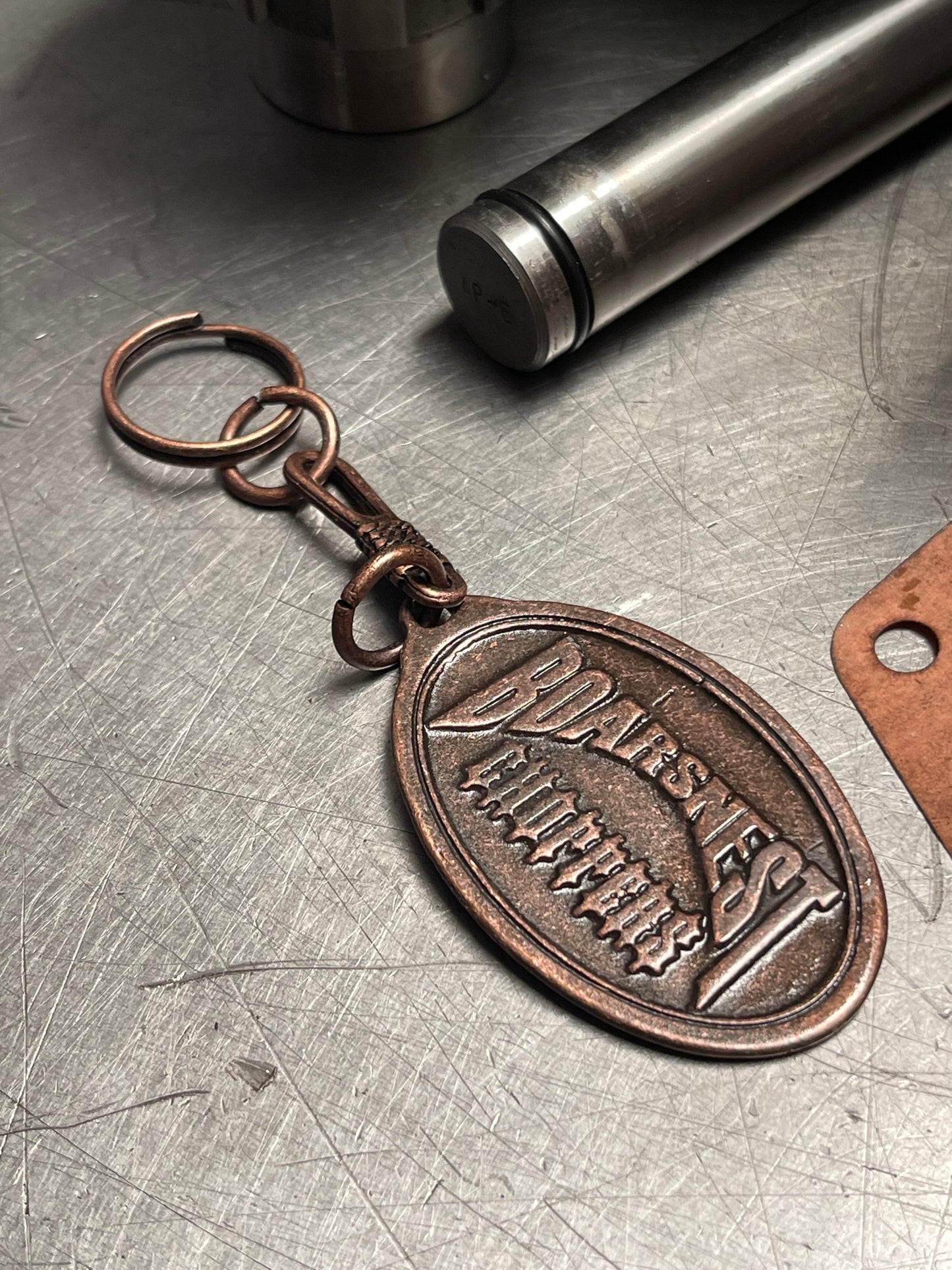 Antique BNC Keychain