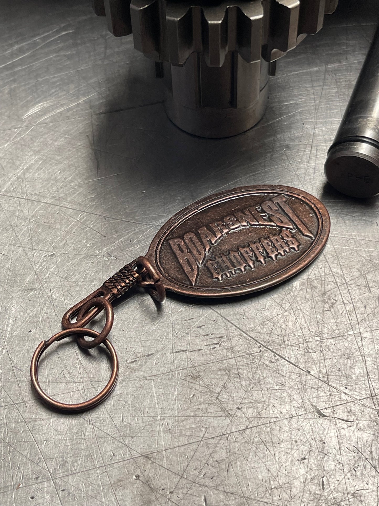 Antique BNC Keychain